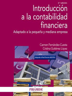 cover image of Introducción a la contabilidad financiera